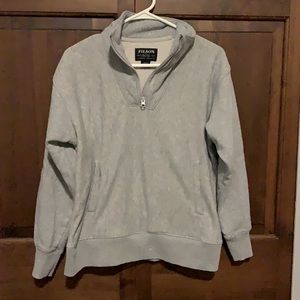 Filson Grey Pullover Sweatshirt Size M